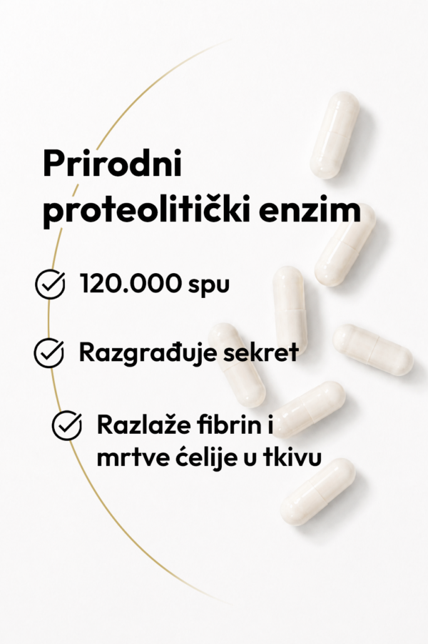 Serapeptaza kapsule