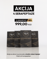 Serapeptaza kapsule Akcija